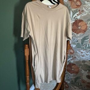 Melrose and Market Organic Cotton Casual T-Shirt Dress Minimalist